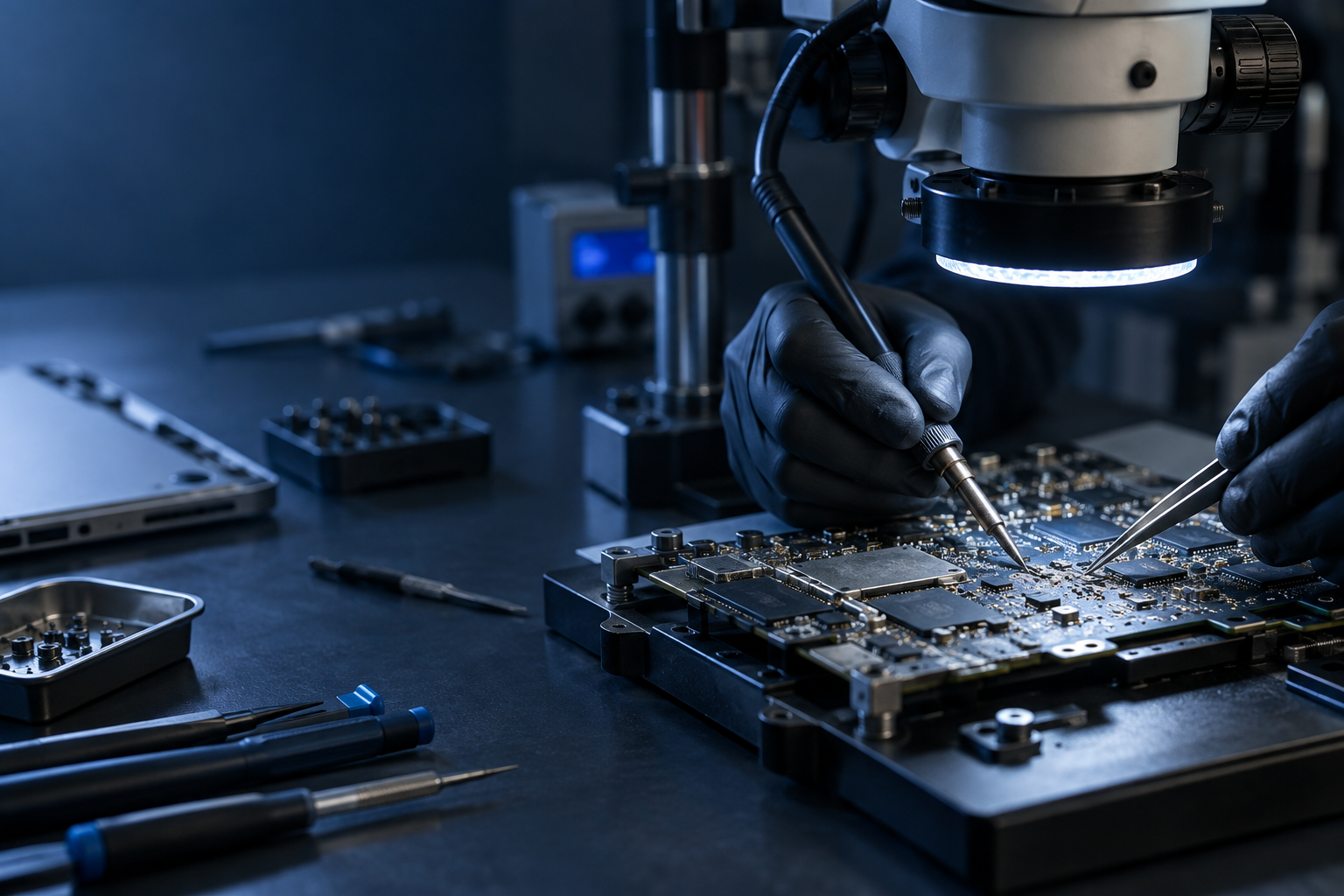 Microsoudure électronique